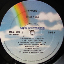 Load image into Gallery viewer, Steely Dan : Gaucho (LP, Album)