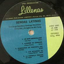 Load image into Gallery viewer, Santiago Stevenson, Jorge Sánchez (8) : Sendas Latinas (LP)