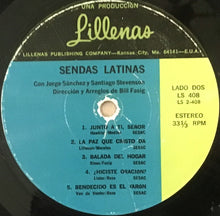 Load image into Gallery viewer, Santiago Stevenson, Jorge Sánchez (8) : Sendas Latinas (LP)