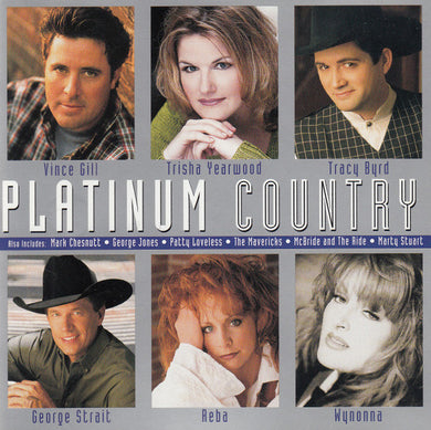 Various : Platinum Country (CD, Comp)