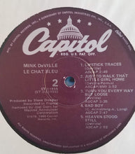 Load image into Gallery viewer, Mink DeVille : Le Chat Bleu (LP, Album, Win)