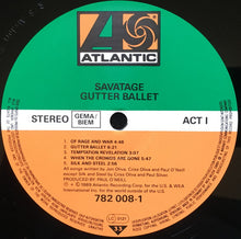 Load image into Gallery viewer, Savatage : Gutter Ballet (LP, Album)