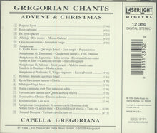 Load image into Gallery viewer, Capella Gregoriana : Advent Gregorian Chants (CD, Album)