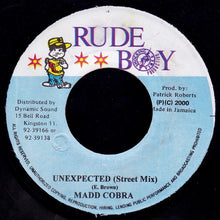 Load image into Gallery viewer, Mad Cobra : Unexpected (7")