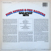 Load image into Gallery viewer, Paul Revere &amp; The Raiders : Greatest Hits (LP, Comp, RE)
