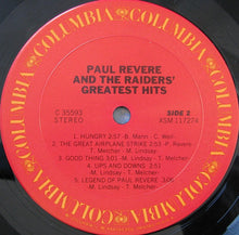 Load image into Gallery viewer, Paul Revere &amp; The Raiders : Greatest Hits (LP, Comp, RE)