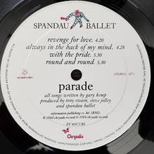 Load image into Gallery viewer, Spandau Ballet : Parade (LP, Album)