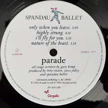 Load image into Gallery viewer, Spandau Ballet : Parade (LP, Album)