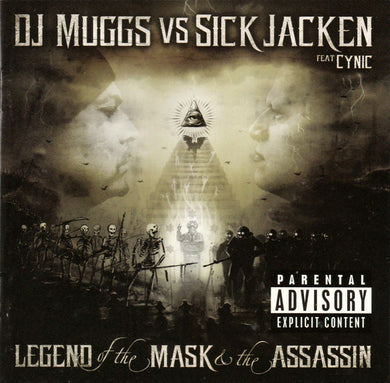 DJ Muggs vs Jacken Feat Cynic : Legend Of The Mask And The Assassin (CD, Album)