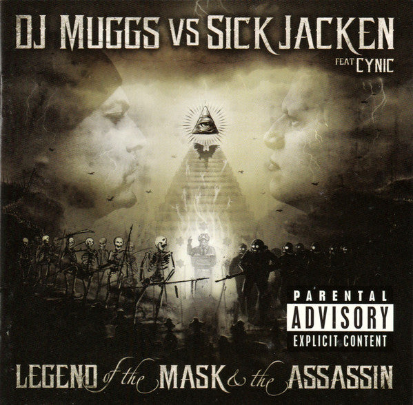DJ Muggs vs Jacken Feat Cynic : Legend Of The Mask And The Assassin (CD, Album)