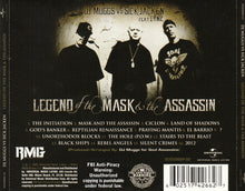 Load image into Gallery viewer, DJ Muggs vs Jacken Feat Cynic : Legend Of The Mask And The Assassin (CD, Album)