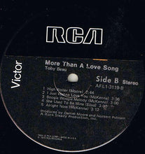 Load image into Gallery viewer, Toby Beau : More Than A Love Song (LP, Album)