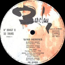 Load image into Gallery viewer, Jimi Hendrix : War Heroes (LP, Album, Mono)