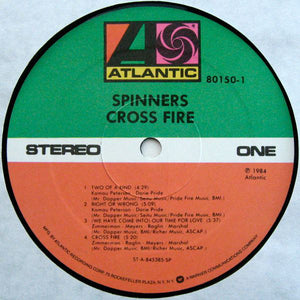 Spinners : Cross Fire (LP, Album)