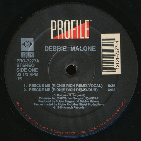 Debbie Malone : Rescue Me (12