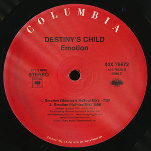 Destiny's Child : Emotion (2x12")