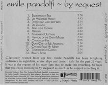 Load image into Gallery viewer, Emile Pandolfi : By Request (CD, Album, RP)