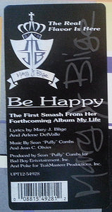 Mary J. Blige : Be Happy (12", Single)