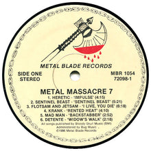 Load image into Gallery viewer, Various : Metal Massacre VII (LP, Comp)