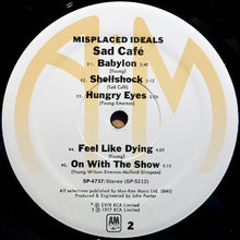 Load image into Gallery viewer, Sad Café : Misplaced Ideals (LP, Album, Mon)