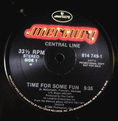 Central Line : Time For Some Fun (12