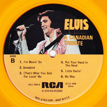 Load image into Gallery viewer, Elvis Presley : A Canadian Tribute (LP, Comp, Ind)