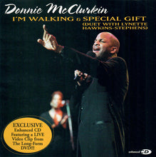 Load image into Gallery viewer, Donnie McClurkin Duet With Lynette Hawkins-Stephens* : I’m Walking &amp; Special Gift (CD, Single, Enh, Promo)