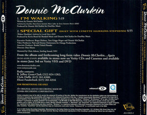 Donnie McClurkin Duet With Lynette Hawkins-Stephens* : I’m Walking & Special Gift (CD, Single, Enh, Promo)