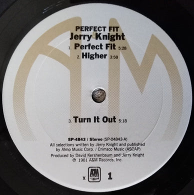 Jerry Knight : Perfect Fit (LP, Album, X P)