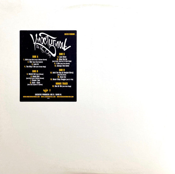 Knoc-Turn'al : The Way I Am (2xLP, Promo, Edi)