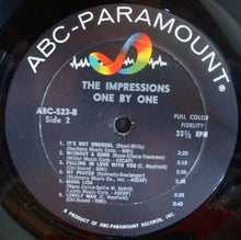 Load image into Gallery viewer, The Impressions : One By One (LP, Album, Mono)