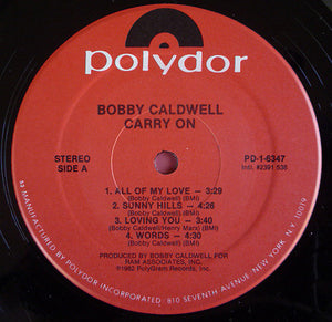 Bobby Caldwell : Carry On (LP, Album, 53)