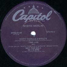 Load image into Gallery viewer, Mystic Merlin : Sixty Thrills A Minute (12&quot;, Promo)