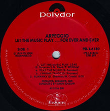 Load image into Gallery viewer, Arpeggio (2) : Let The Music Play (LP, Album)