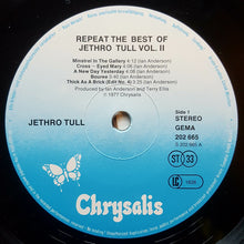 Load image into Gallery viewer, Jethro Tull : Repeat - The Best Of Jethro Tull - Vol. II (LP, Comp, RE)