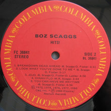 Load image into Gallery viewer, Boz Scaggs : Hits! (LP, Comp)