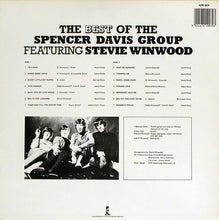 Load image into Gallery viewer, Spencer Davis Group* Featuring Stevie Winwood* : The Best Of The Spencer Davis Group Featuring Stevie Winwood (LP, Comp, Mono, RP)