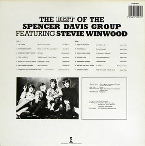 Spencer Davis Group* Featuring Stevie Winwood* : The Best Of The Spencer Davis Group Featuring Stevie Winwood (LP, Comp, Mono, RP)