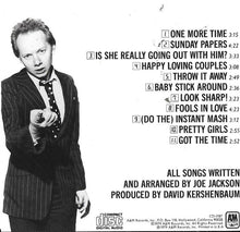 Load image into Gallery viewer, Joe Jackson : Look Sharp! (CD, Album, RE)