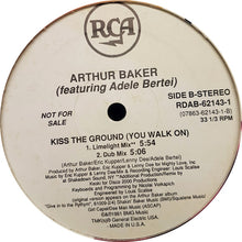 Load image into Gallery viewer, Arthur Baker Featuring Adele Bertei : Kiss The Ground (You Walk On) (12&quot;, Promo)