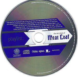 Meat Loaf : Playlist: The Very Best Of Meatloaf (CD, Comp, Enh, RE)