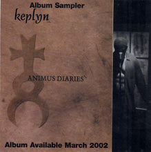 Load image into Gallery viewer, Keplyn : The Animus Diaries Album Sampler (CD, Promo, Smplr)