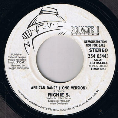 Richie S.* : African Dance (7
