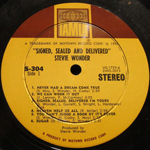 Load image into Gallery viewer, Stevie Wonder : Signed Sealed &amp; Delivered (LP, Album, Hol)
