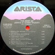 Load image into Gallery viewer, James &amp; Bobby Purify : The Best Of James &amp; Bobby Purify. Do It Right! (LP, Comp)