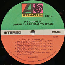 Load image into Gallery viewer, Mink DeVille : Where Angels Fear To Tread (LP, Album, SRC)