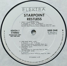 Load image into Gallery viewer, Starpoint : Restless (LP, Album, Promo, SP)