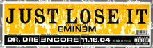 Load image into Gallery viewer, Eminem : Just Lose It (12&quot;)