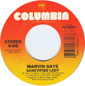 Marvin Gaye : Sanctified Lady (7", Styrene, Pit)