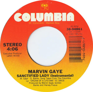 Marvin Gaye : Sanctified Lady (7", Styrene, Pit)